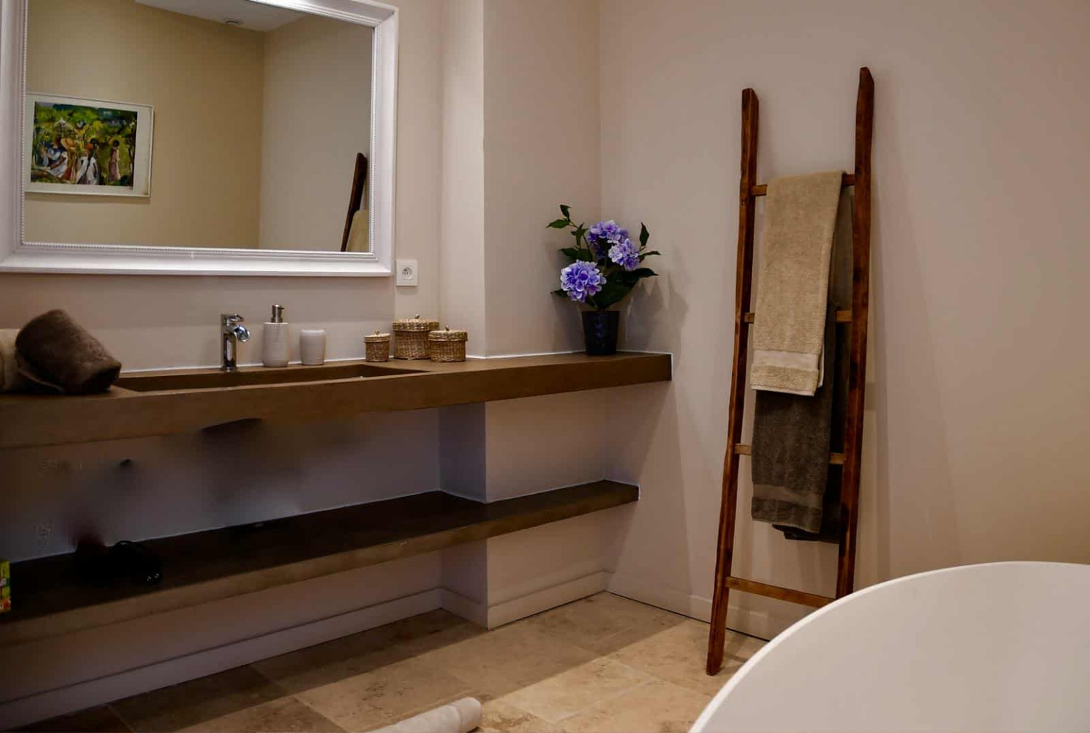 Un aperçu d’une salle de bain